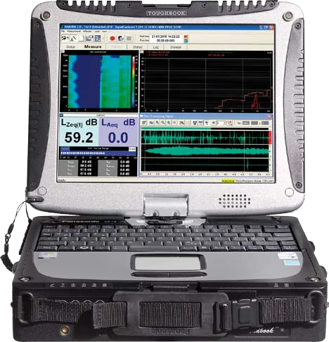 SINUS Soundbook 휴대형 음향 진동 계측 장비